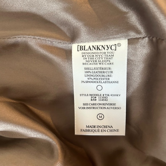 Blank NYC Tan Suede Jacket - Picture 4 of 4